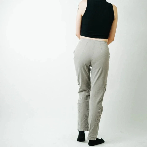Vanilia High Rise Khaki Trousers - 38 - Picture 9 of 15